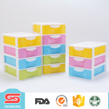beautiful and colorful mini storage drawers for storage small sundries